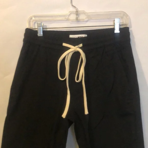 Black Drawstring Slacks - Picture 6 of 7